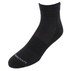 CTM Men's Cotton Arch Support Ankle Sock (Pack of 3)